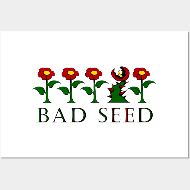 BAD SEED Wall Art by Art_of_Kolo